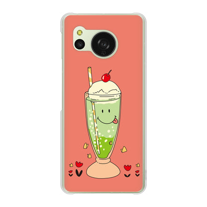AQUOS sense8 SH-M26 高画質仕上げ 背面印刷 ハードケーススイーツイラスト