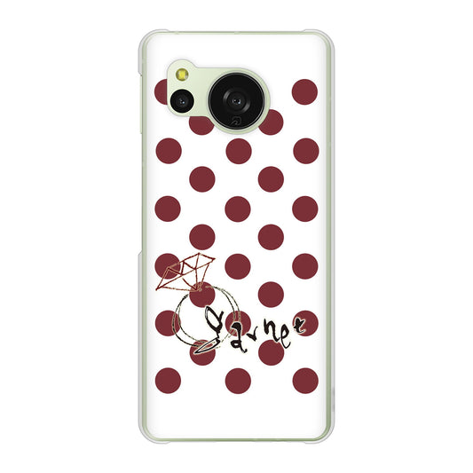 AQUOS sense8 SH-M26 高画質仕上げ 背面印刷 ハードケース大野詠舟 誕生石