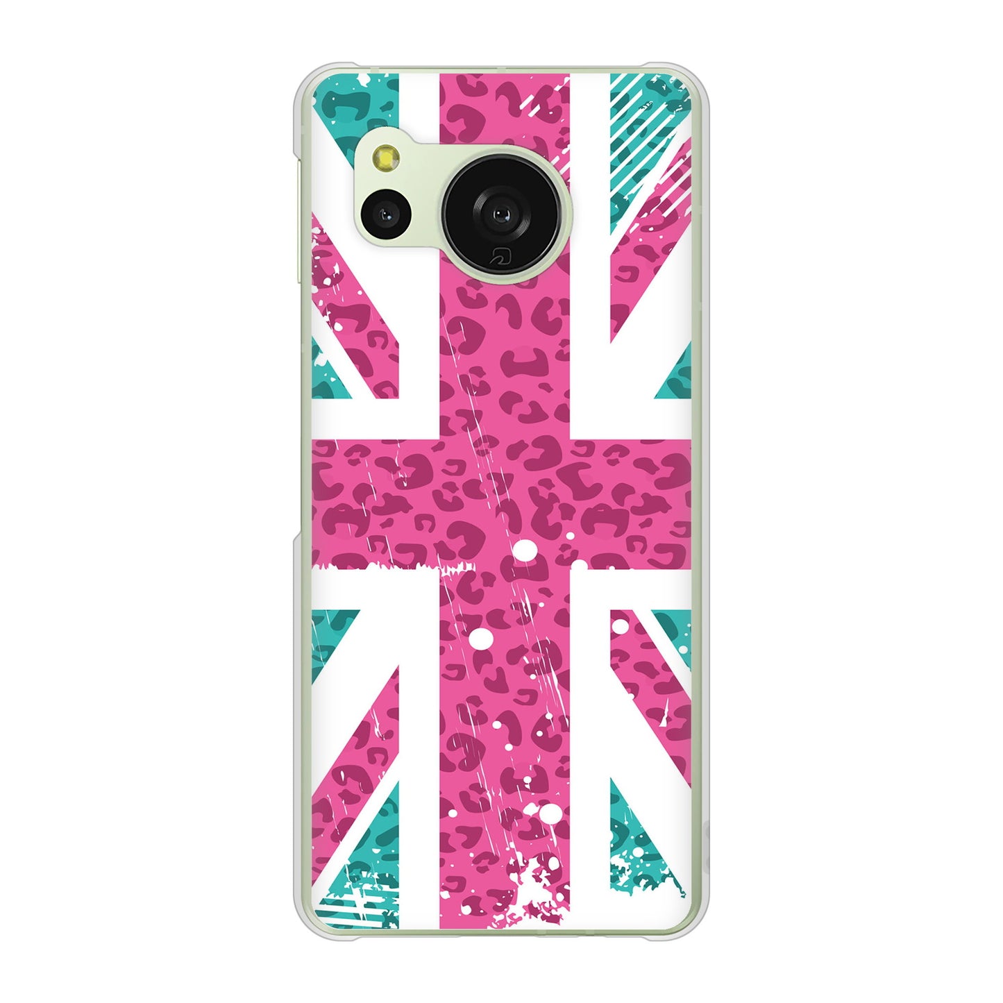 AQUOS sense8 SH-M26 高画質仕上げ 背面印刷 ハードケースユニオンジャック