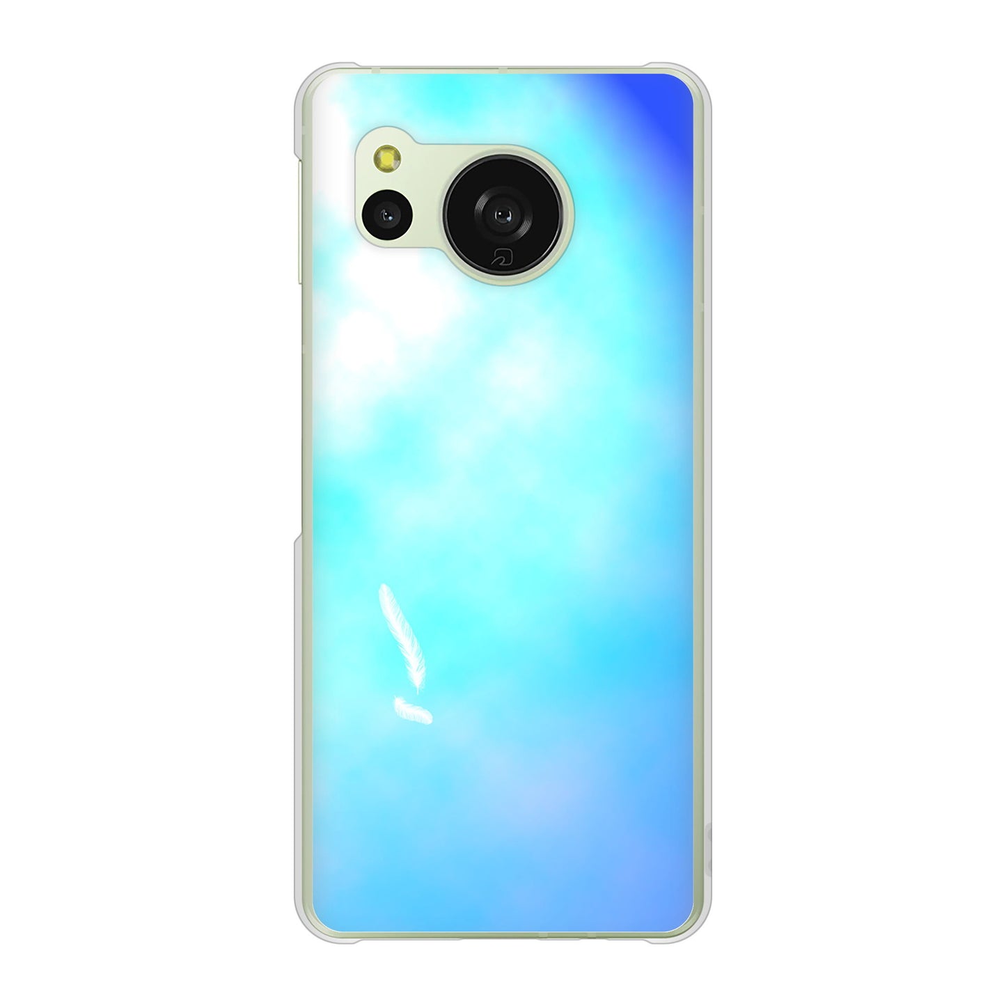 AQUOS sense8 SH-M26 高画質仕上げ 背面印刷 ハードケースパステルアート