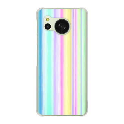 AQUOS sense8 SH-M26 高画質仕上げ 背面印刷 ハードケースレインボー