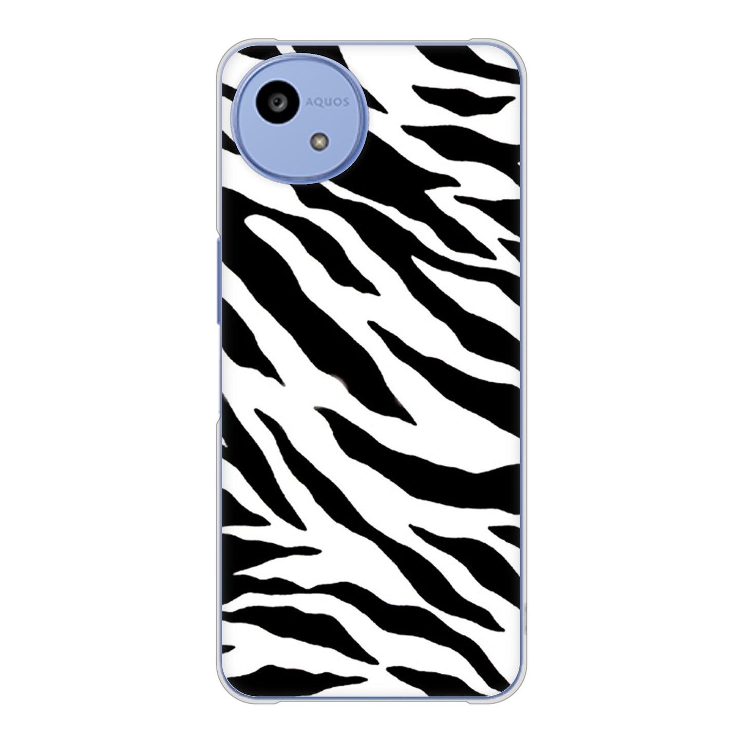 AQUOS wish5 SH-M32 高画質仕上げ 背面印刷 ハードケースアニマル柄