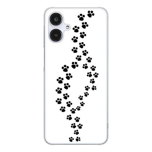 Galaxy A25 5G SM-A253Z SoftBank 高画質仕上げ 背面印刷 ハードケース 【066 あしあと】