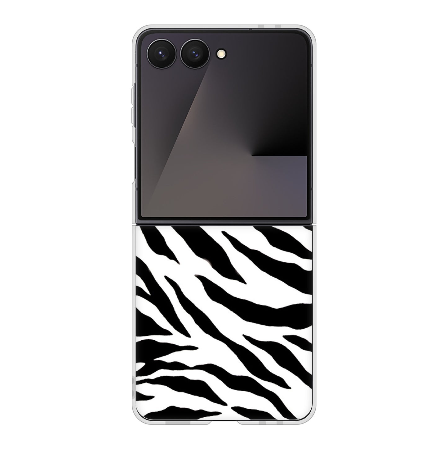 Galaxy Z Flip7 SM-F766Z SoftBank 高画質仕上げ 背面印刷 ハードケースアニマル柄