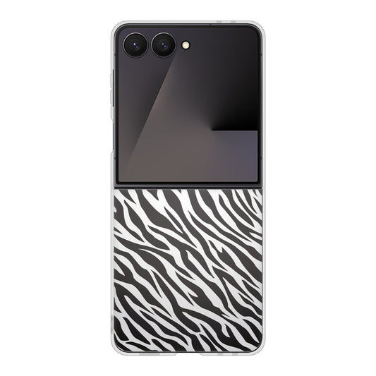 Galaxy Z Flip7 SM-F766Z SoftBank 高画質仕上げ 背面印刷 ハードケースアニマル柄