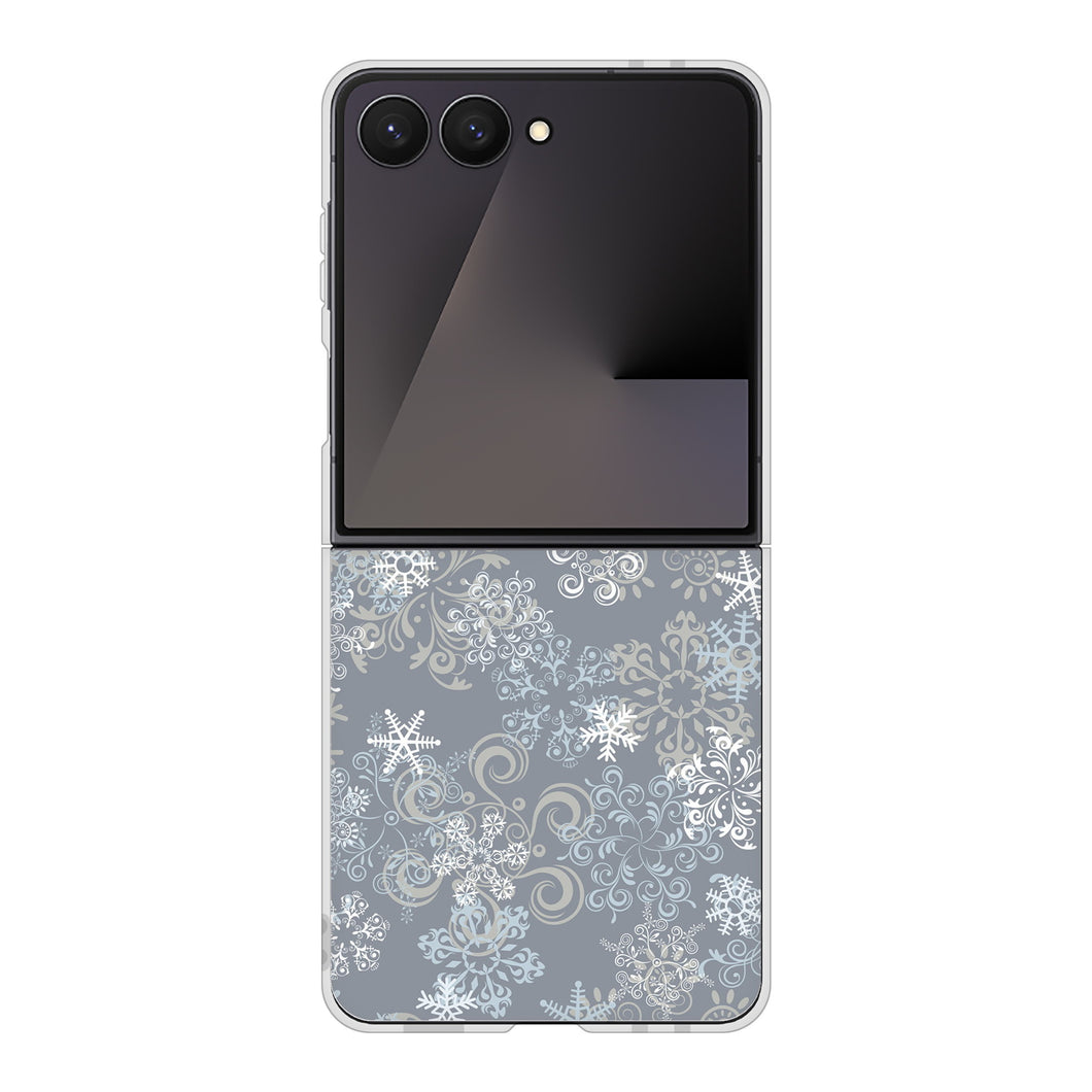 Galaxy Z Flip7 SM-F766Z SoftBank 高画質仕上げ 背面印刷 ハードケースクリスマス