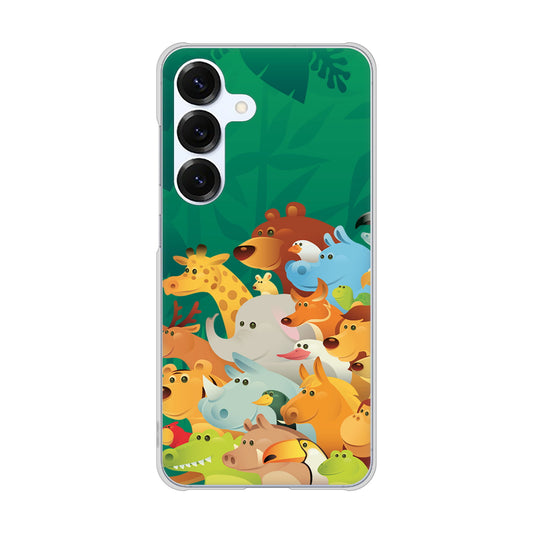 Galaxy S25 SM-S931Z SoftBank 高画質仕上げ 背面印刷 ハードケース 【370 全員集合】