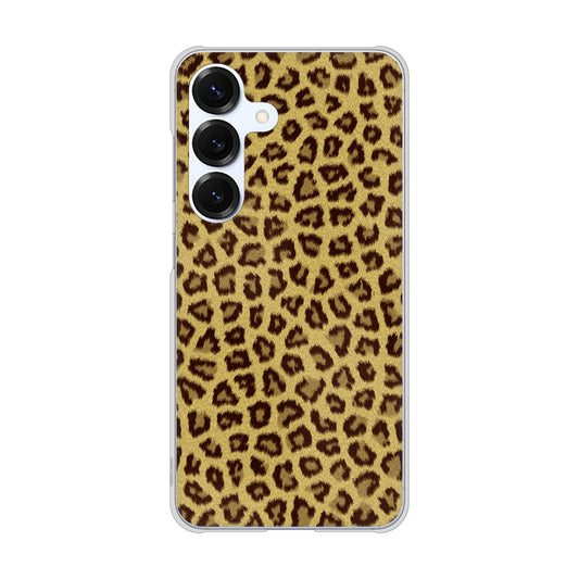 Galaxy S25 SM-S931Z SoftBank 高画質仕上げ 背面印刷 ハードケースヒョウ柄ベーシックS