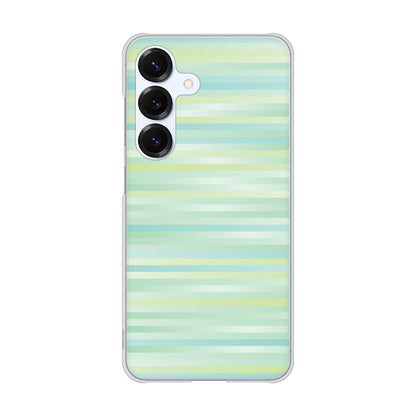 Galaxy S25 SM-S931Z SoftBank 高画質仕上げ 背面印刷 ハードケースグラデーションボーダー