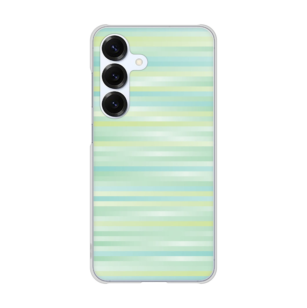 Galaxy S25 SM-S931Z SoftBank 高画質仕上げ 背面印刷 ハードケースグラデーションボーダー