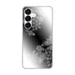 Galaxy S25 SM-S931Z SoftBank 高画質仕上げ 背面印刷 ハードケース 【YJ340 モノトーン 雪の結晶 】