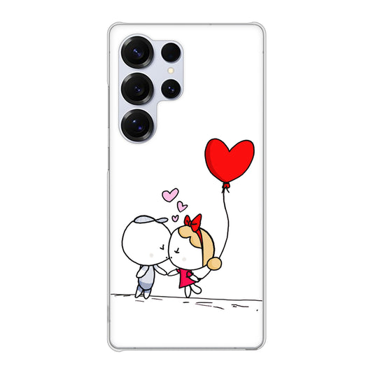 Galaxy S25 Ultra SM-S938Z SoftBank 高画質仕上げ 背面印刷 ハードケースカップル