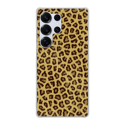 Galaxy S25 Ultra SM-S938Z SoftBank 高画質仕上げ 背面印刷 ハードケースヒョウ柄ベーシックS