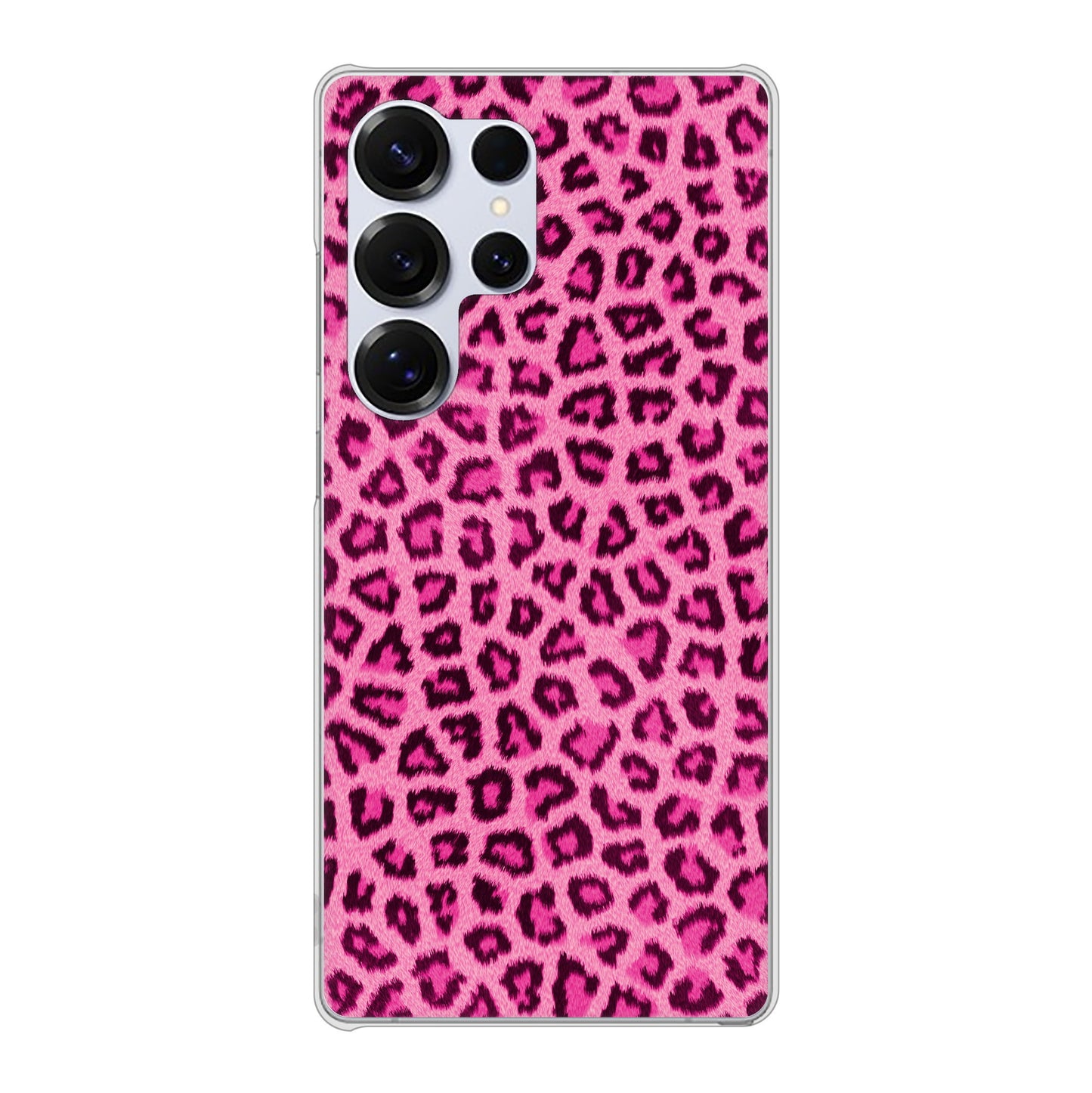 Galaxy S25 Ultra SM-S938Z SoftBank 高画質仕上げ 背面印刷 ハードケースヒョウ柄ベーシックS