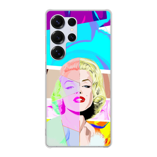 Galaxy S25 Ultra SM-S938Z SoftBank 高画質仕上げ 背面印刷 ハードケースマリリンモンローデザイン
