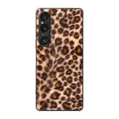 Xperia 1 VI SO-51E docomo 高画質仕上げ 背面印刷 ハードケースアニマル柄
