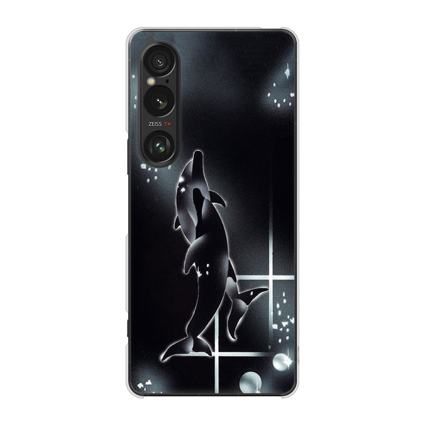 Xperia 1 VI SO-51E docomo 高画質仕上げ 背面印刷 ハードケース海の守り神