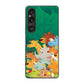 Xperia 1 VI SO-51E docomo 高画質仕上げ 背面印刷 ハードケース 【370 全員集合】