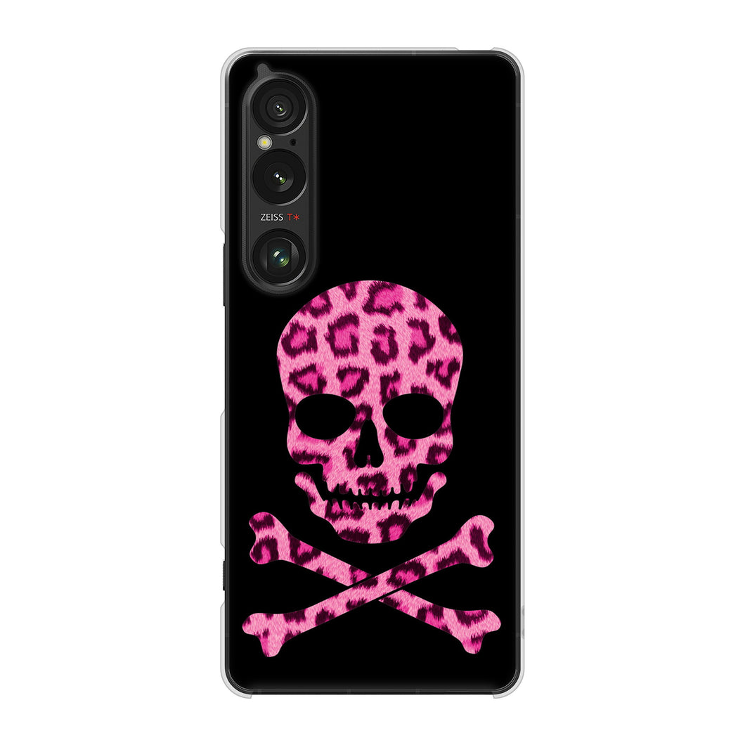Xperia 1 VI SO-51E docomo 高画質仕上げ 背面印刷 ハードケースドクロフレーム