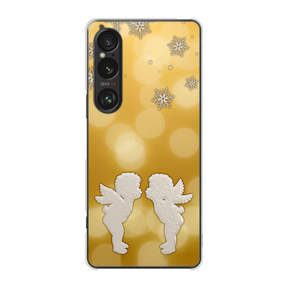 Xperia 1 VI SO-51E docomo 高画質仕上げ 背面印刷 ハードケースエンジェル