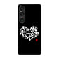 Xperia 1 VI SO-51E docomo 高画質仕上げ 背面印刷 ハードケース大野詠舟 デザイン筆文字