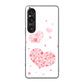 Xperia 1 VI SO-51E docomo 高画質仕上げ 背面印刷 ハードケースビッグハート