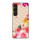 Xperia 1 VI SO-51E docomo 高画質仕上げ 背面印刷 ハードケースロマンチックなバラ