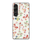 Xperia 1 VI SO-51E docomo 高画質仕上げ 背面印刷 ハードケース和花柄