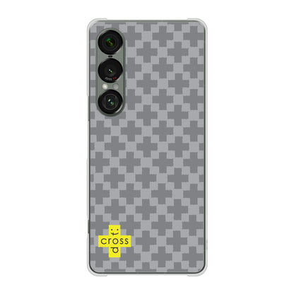 Xperia 1 VII SO-51F docomo 高画質仕上げ 背面印刷 ハードケースクロスドット