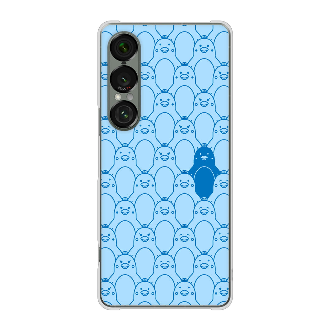 Xperia 1 VII SO-51F docomo 高画質仕上げ 背面印刷 ハードケースパターンアニマル