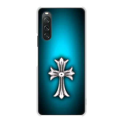Xperia 10 V SO-52D docomo 高画質仕上げ 背面印刷 ハードケースクロス