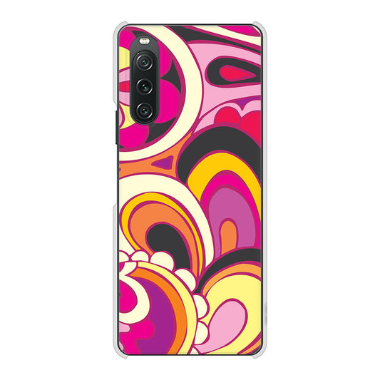 Xperia 10 V SO-52D docomo 高画質仕上げ 背面印刷 ハードケース 【586 ブローアップカラー】