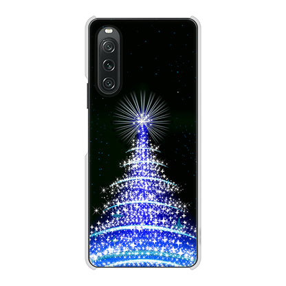 Xperia 10 V SO-52D docomo 高画質仕上げ 背面印刷 ハードケースクリスマス