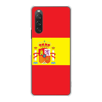 Xperia 10 V SO-52D docomo 高画質仕上げ 背面印刷 ハードケース国旗