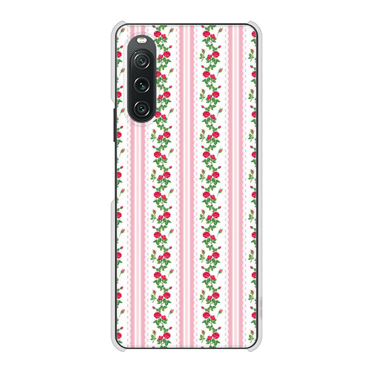 Xperia 10 V SO-52D docomo 高画質仕上げ 背面印刷 ハードケースイングリッシュガーデン