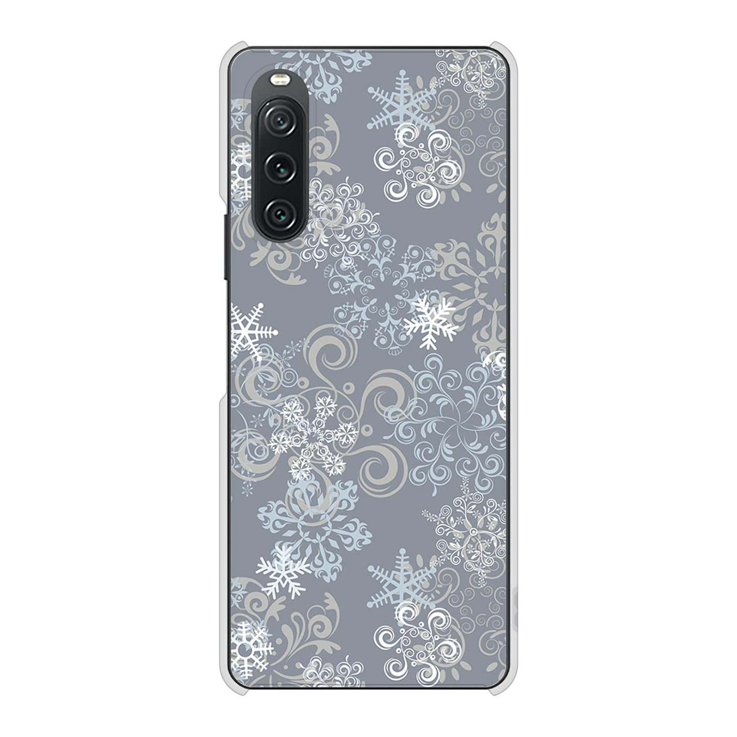 Xperia 10 V SO-52D docomo 高画質仕上げ 背面印刷 ハードケースクリスマス