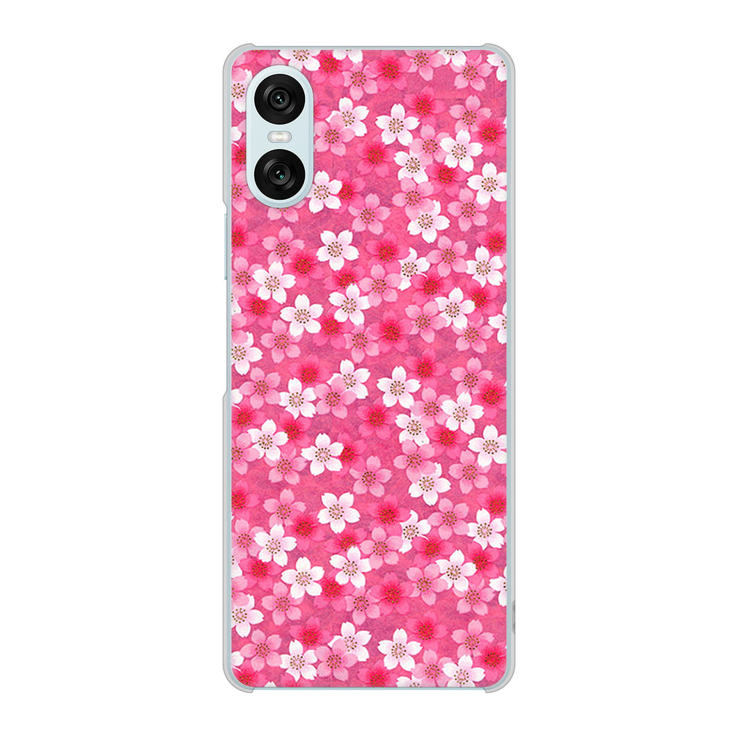 Xperia 10 VI SO-52E docomo 高画質仕上げ 背面印刷 ハードケースリバティプリント