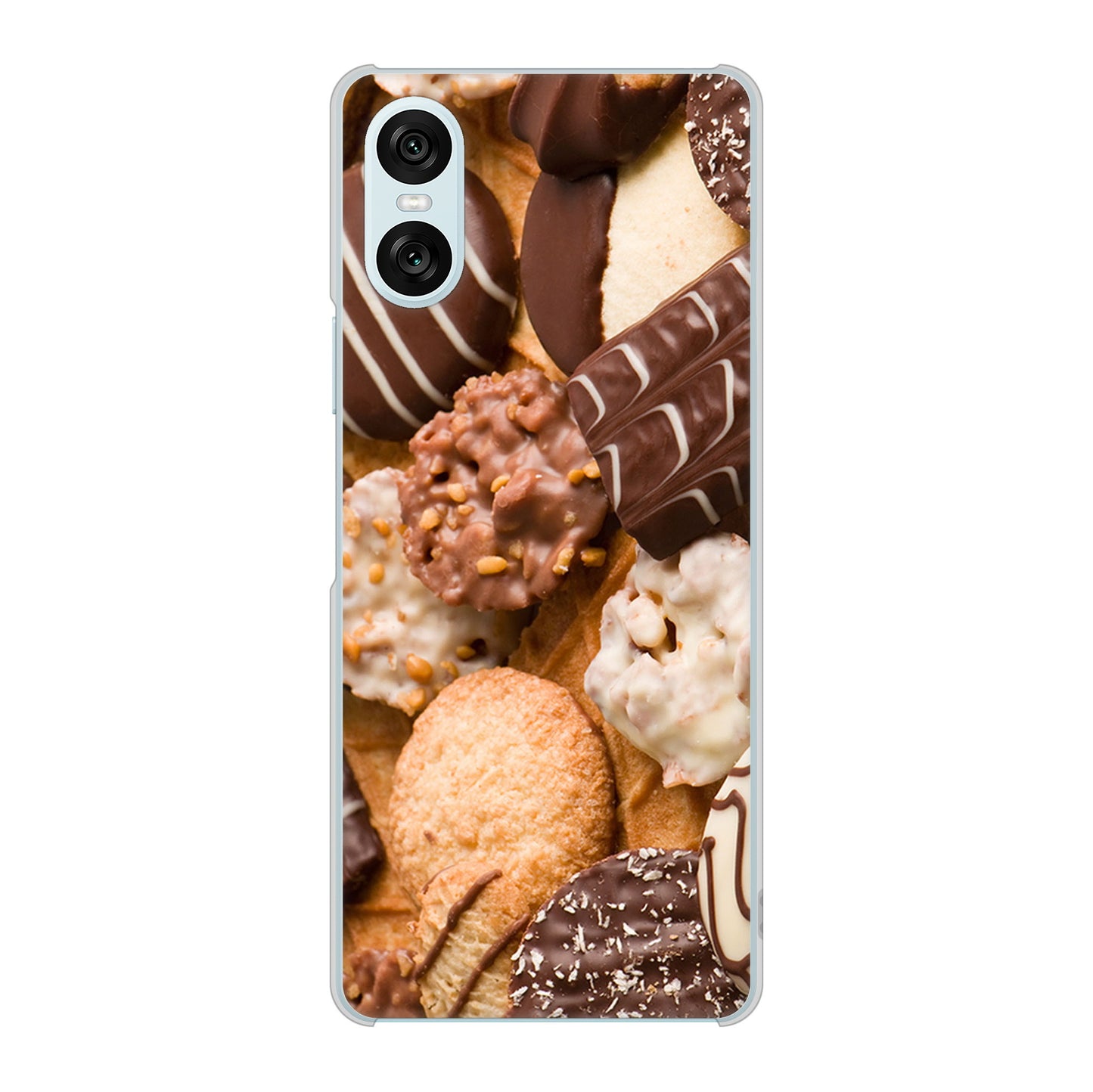 Xperia 10 VI SO-52E docomo 高画質仕上げ 背面印刷 ハードケーススイーツ