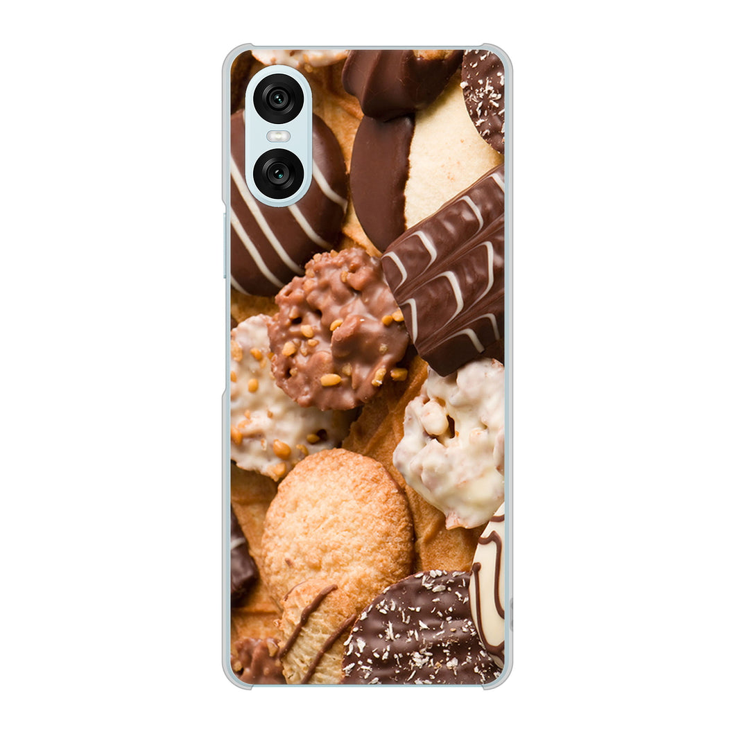Xperia 10 VI SO-52E docomo 高画質仕上げ 背面印刷 ハードケーススイーツ