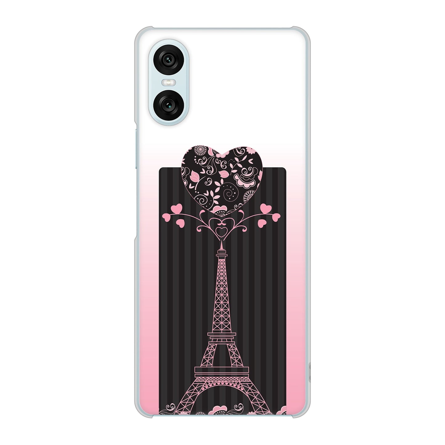 Xperia 10 VI SO-52E docomo 高画質仕上げ 背面印刷 ハードケースLOVE フランス