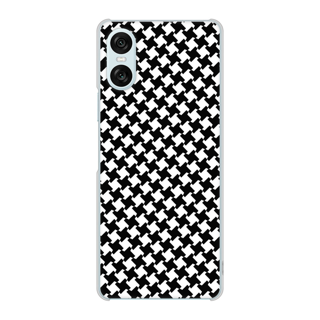 Xperia 10 VI SO-52E docomo 高画質仕上げ 背面印刷 ハードケース 【514 和柄＆筆文字 風車】