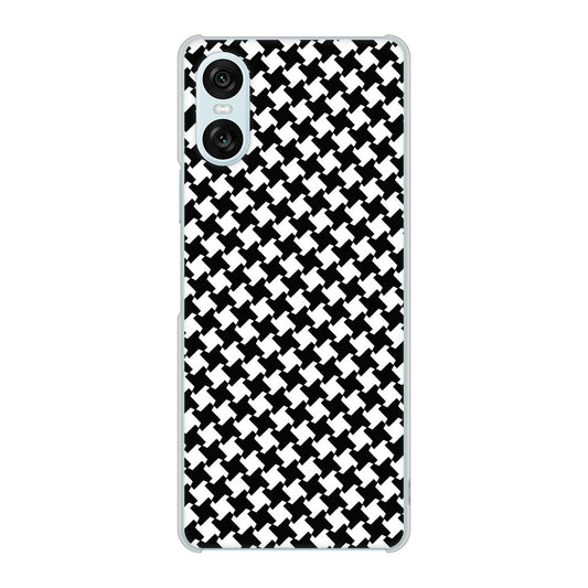 Xperia 10 VI SO-52E docomo 高画質仕上げ 背面印刷 ハードケース 【514 和柄＆筆文字 風車】