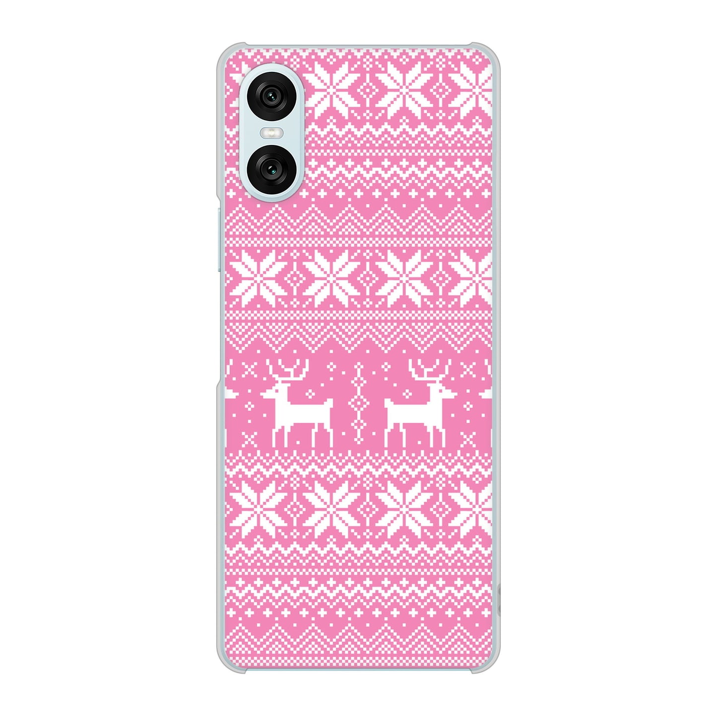 Xperia 10 VI SO-52E docomo 高画質仕上げ 背面印刷 ハードケースクリスマス