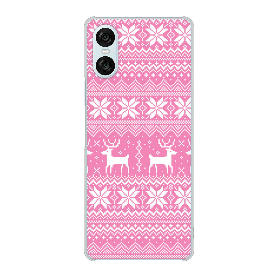 Xperia 10 VI SO-52E docomo 高画質仕上げ 背面印刷 ハードケースクリスマス