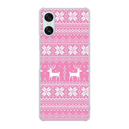 Xperia 10 VI SO-52E docomo 高画質仕上げ 背面印刷 ハードケースクリスマス