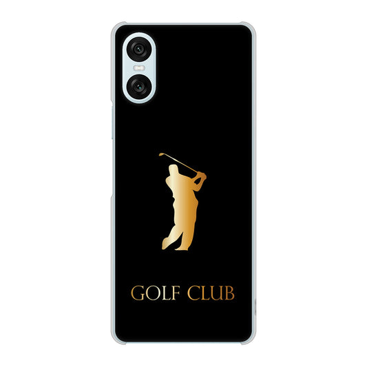 Xperia 10 VI SO-52E docomo 高画質仕上げ 背面印刷 ハードケース 【610 GOLFCLUB】