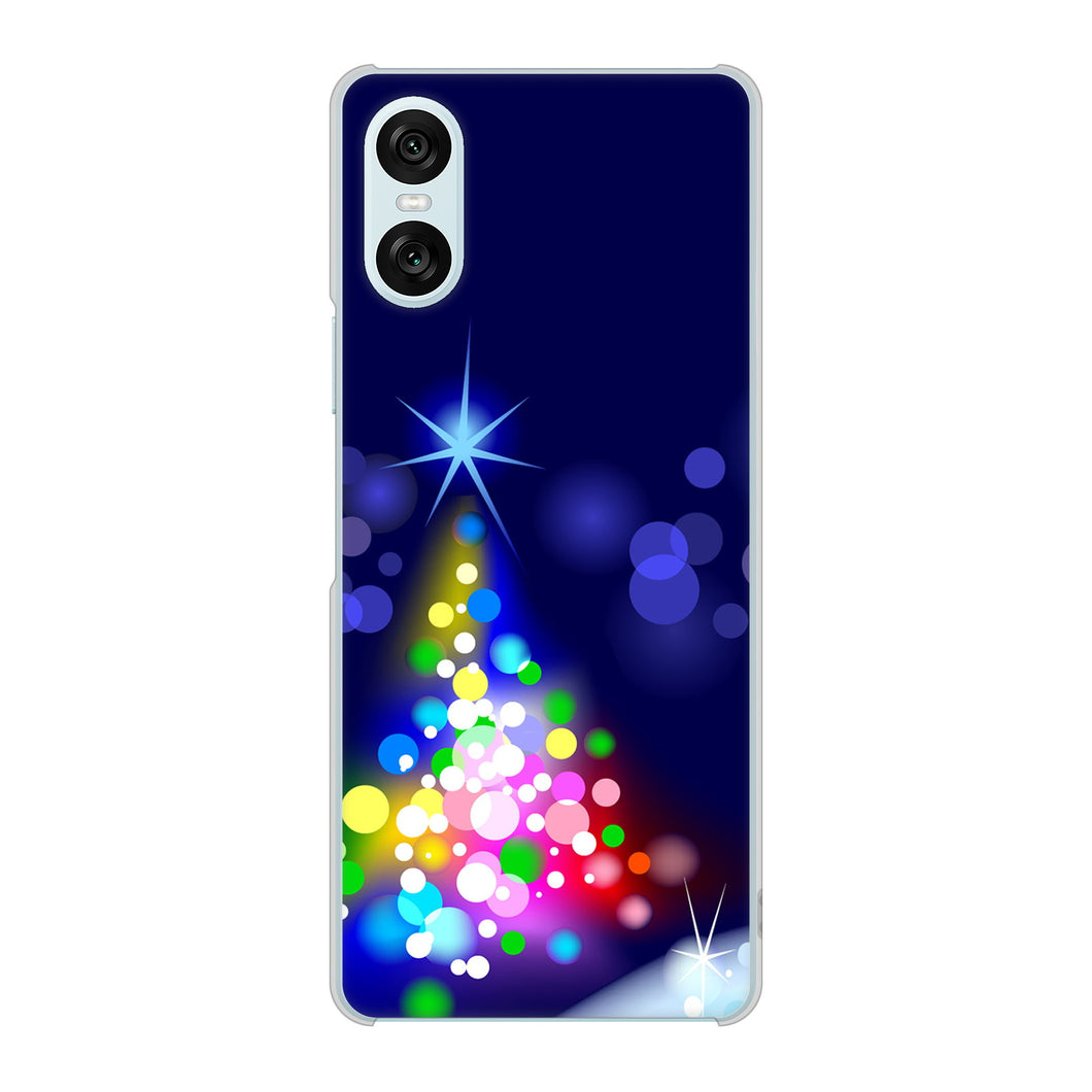 Xperia 10 VI SO-52E docomo 高画質仕上げ 背面印刷 ハードケースクリスマス