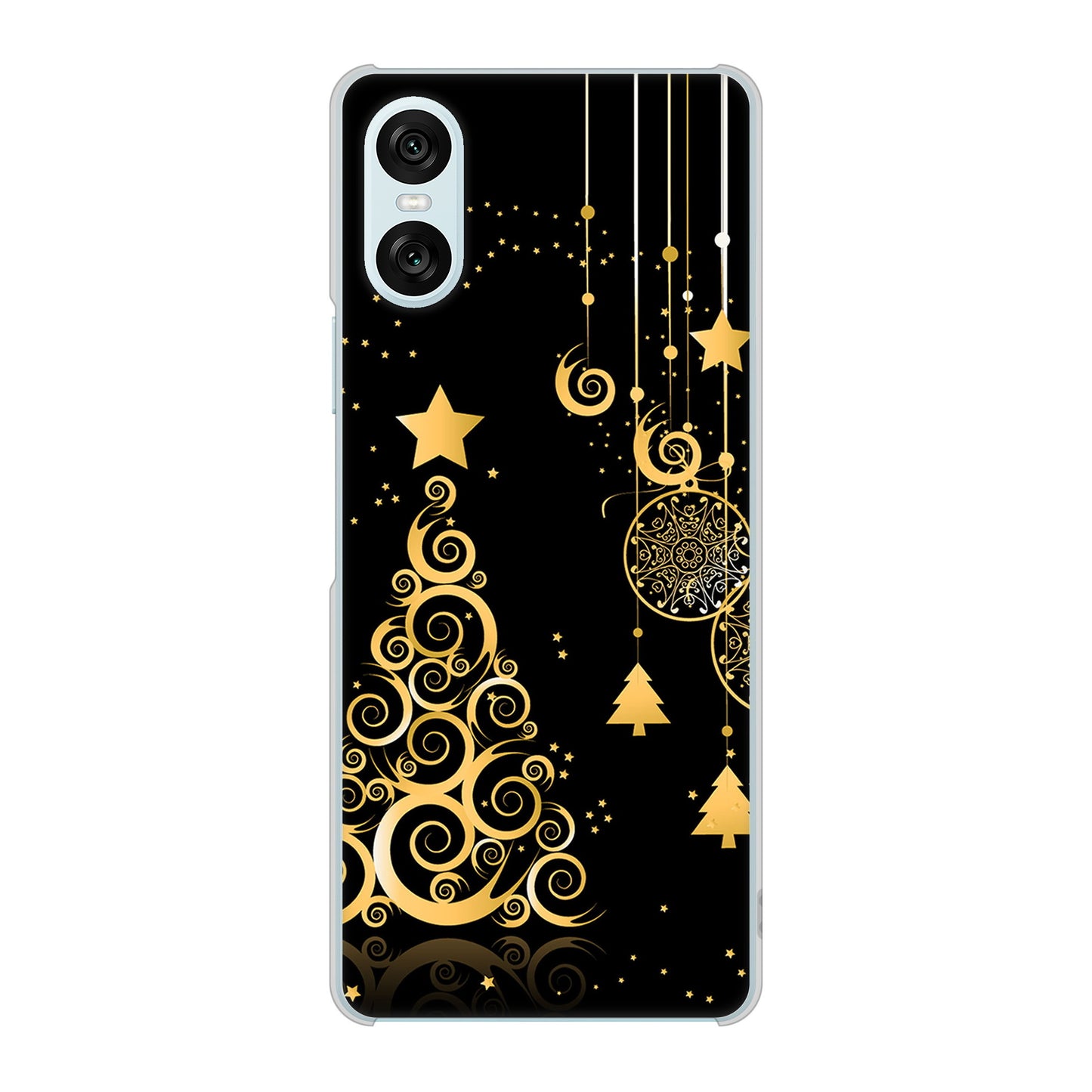 Xperia 10 VI SO-52E docomo 高画質仕上げ 背面印刷 ハードケースクリスマス