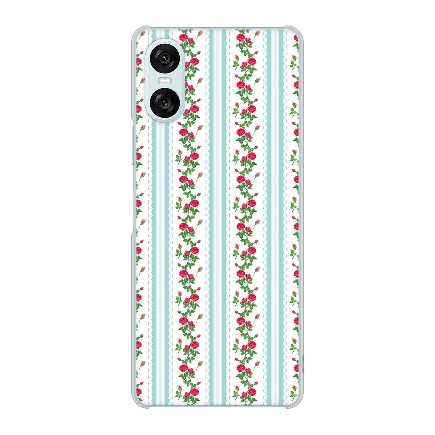 Xperia 10 VI SO-52E docomo 高画質仕上げ 背面印刷 ハードケースイングリッシュガーデン