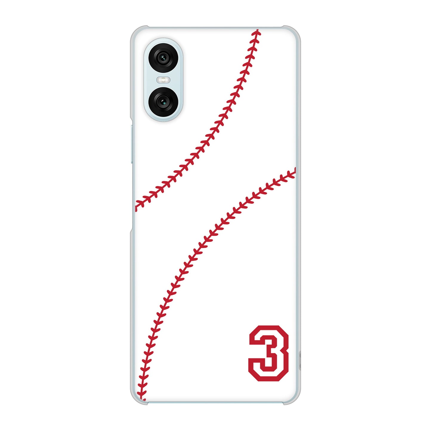 Xperia 10 VI SO-52E docomo 高画質仕上げ 背面印刷 ハードケースbaseball
